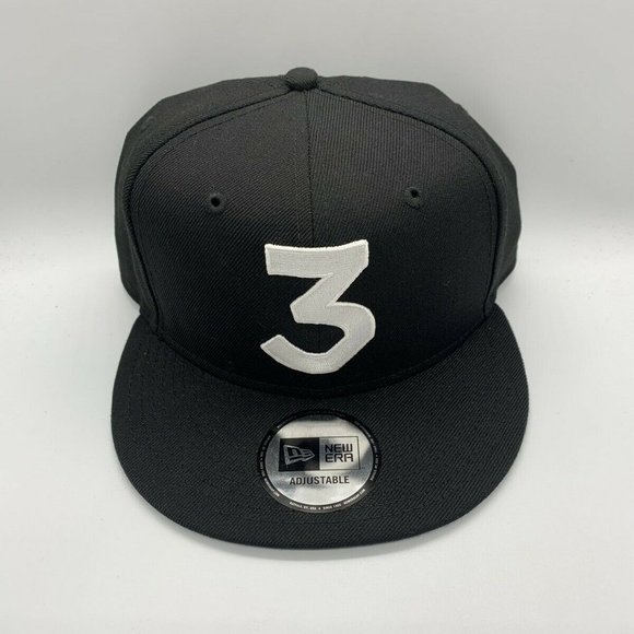 Chance The Rapper 3 New Era Cap Snapback Hat (Black) 100%‎ Authentic - Picture 1 of 5